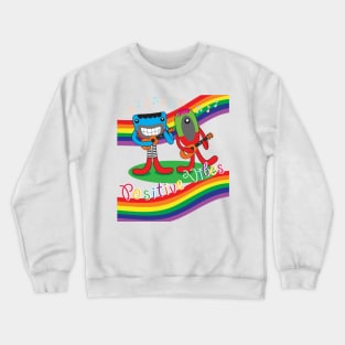 Positive Vibes Crewneck Sweatshirt